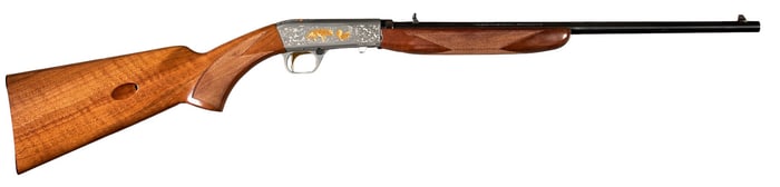 Like New Miroku Browning SA-22 Grade VI 22 LR Rifle W/ Factory Box