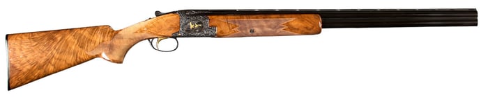 Stunning Double Signed and Engraved Browning Superposed Midas Grade Shotgun