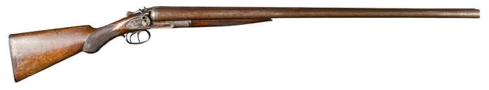 L.C. Smith Field Grade 10 Gauge SXS Shotgun W/ Letter