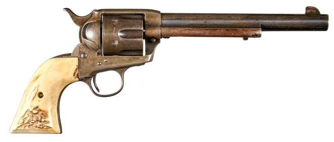 Colt 1873 Single Action Army 1st Gen 38 WCF Revolver