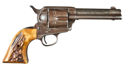 Antique Colt Single Action Army 44-40 Revolver W/ Letter