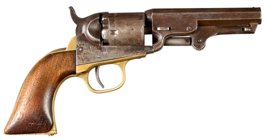 Antique Colt Model 1849 Pocket 31 Cal Revolver