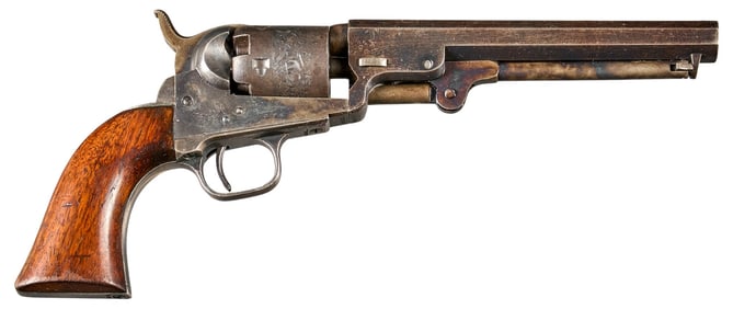 Great Condition Cased Colt 1849 Pocket 31 Revolver W/ Accoutrements