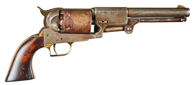 Antique Colt 2nd Model Dragoon 44 Cal Percussion Revolver