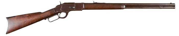 Antique Winchester 1873 38 WCF Lever Action Rifle