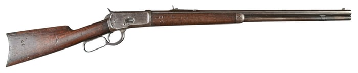Antique Winchester Model 1892 38 WCF Lever Action Rifle
