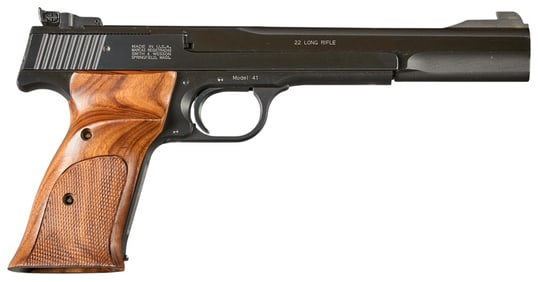 Smith & Wesson Model 41 22 LR Semi Auto Pistol