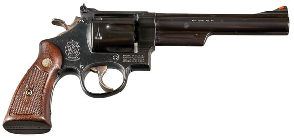 Excellent Smith & Wesson Pre-Model 29 44 Mag Revolver W/ Letter