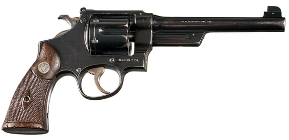 Pre-War Smith & Wesson 38/44 Heavy Duty Revolver