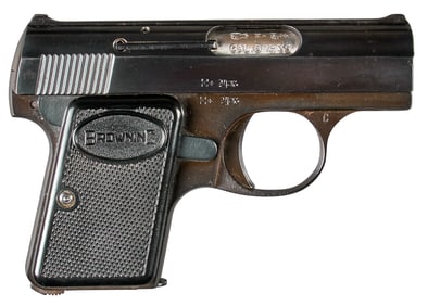 Belgian Baby Browning 25 ACP Semi Auto Pistol In Box