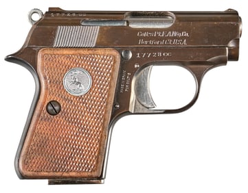Colt Junior 22 Short Semi Auto Pistol