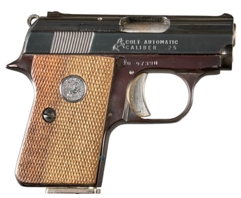 Colt Junior Automatic 25 ACP Semi Auto Pistol