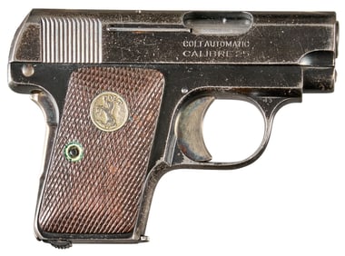 Colt Vest Pocket Model 1908 Hammerless 25 ACP Pistol