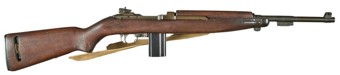 WWII US Inland M1 30 Carbine Semi Auto Rifle