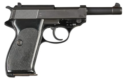West German Police Walther P1 9mm Pistol W/ Holster