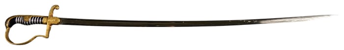 WWII German Field Marshall Eickhorn Officer's Dress Sword W/ Scabbard