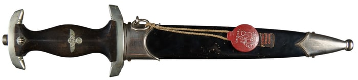 WWII German SS RZM Dagger W/ Scabbard