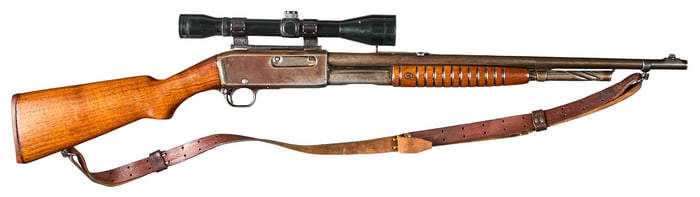Early Remington Model 14C Special Grade 35 Rem Slide Action Rifle