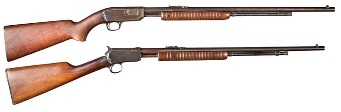 Winchester Model 61 & 62A 22 LR Slide Action Rifles