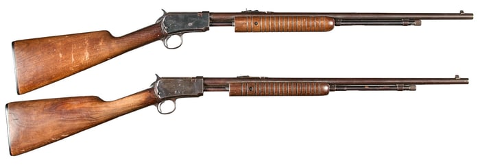 Pair of Winchester Model 62A 22 LR Slide Action Rifles