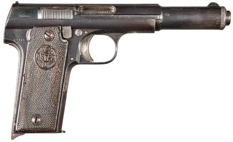 Spanish Astra Model 1921 9mm Largo Semi Auto Pistol
