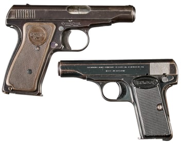 FN Browning Model 1910 & Remington Model 51 380 ACP Pistols