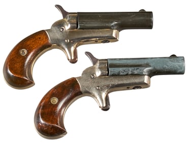 Cased Pair of Sequential Colt Thuer 22 Short Derringers