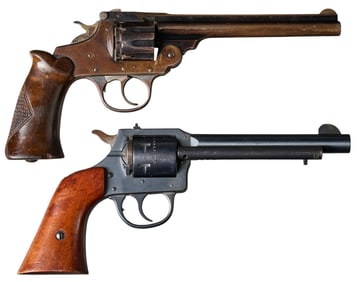 Pair H&R Model 649 and Iver Johnson Supershot 22 Cal Revolvers