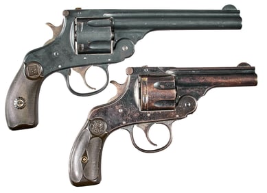 Pair of Harrington & Richardson Top Break Revolvers