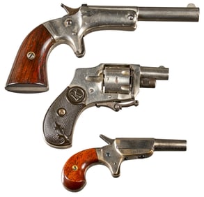 Collection of 3 22 Short Pocket Pistols