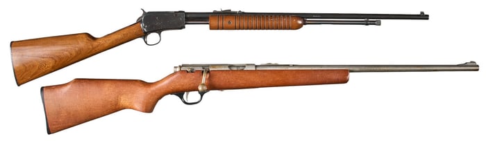 Pair: Marlin Model 25 and Rossi SA-22 Rifles