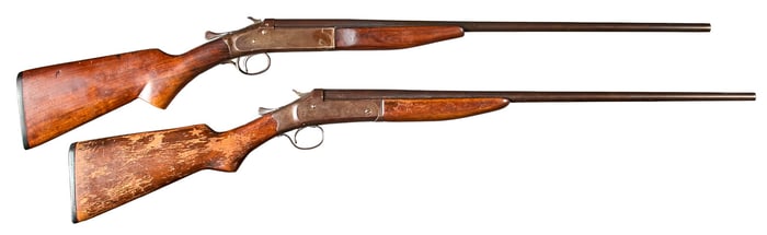 (Pair) Single Shot Shotguns