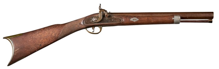 Antique Warranted Boy's Percussion Short Rifle