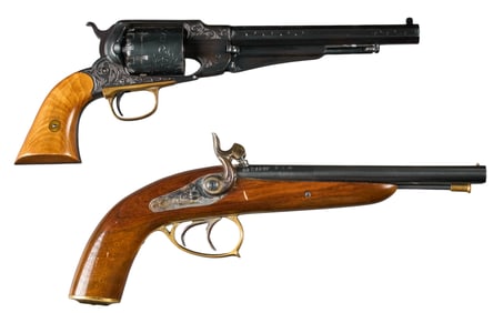 Pair of 44 Cal. Reproduction Percussion Pistols