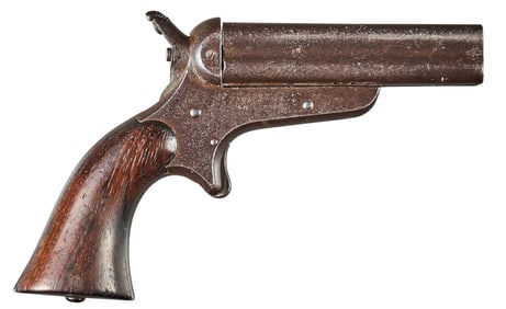 Antique Sharps & Hankins 3rd Model 32 RF Pepperbox Pistol