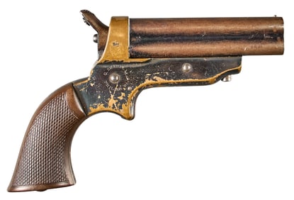 Antique C. Sharps Second Model 30 RF Pepperbox Pistol