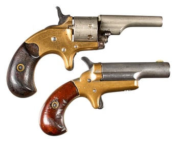 (Pair) Antique Colt Pocket Pistols