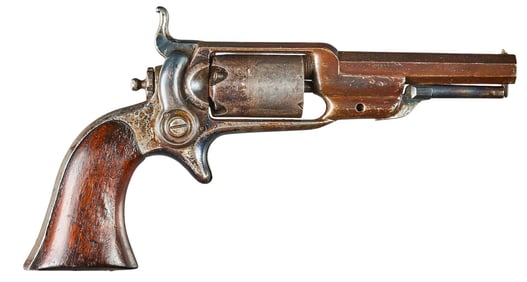 Antique Colt 1855 Sidehammer Model 2 28 Cal Root Revolver