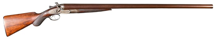 Massive Antique Henry Tolley 8 Bore SXS Hammer Shotgun