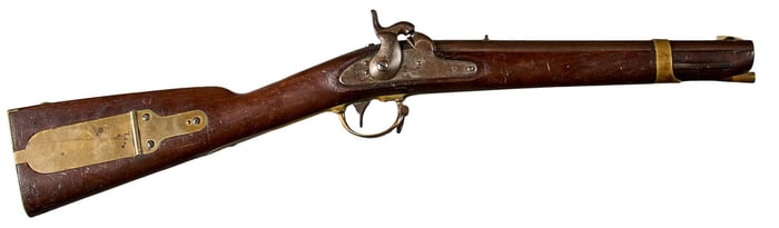 Civil War Confederate Altered E. Whitney U.S. Model 1841 Percussion Carbine