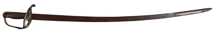 Desirable Rare Nashville Plow Works CSA Civil War Officer's Saber