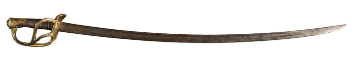Circa 1875 French Model 1822 Light Cavalry Saber
