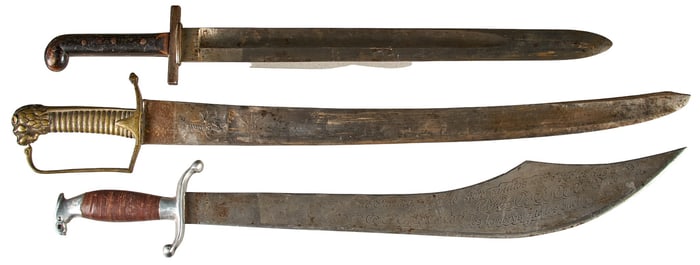 Collection of 3 Short Swords