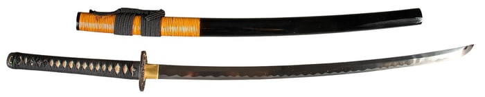 Contemporary Samurai Katana W/ Storage Case, Stand, & Care Kit