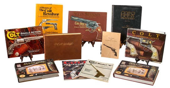 Collection of 10 Books on Colt Firearms