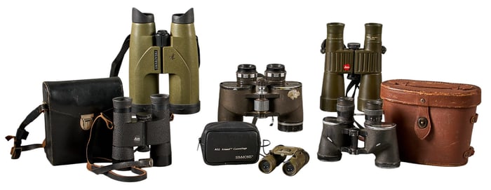 Lot of 6 Vintage Binoculars