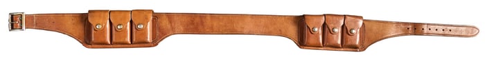 Vintage King Ranch Leather Magazine Pouch Belt