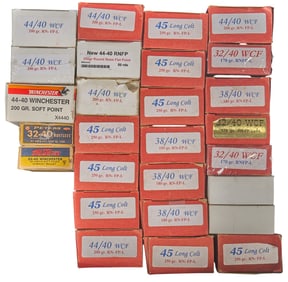 Approximately 1000 Rounds of Mixed Cowboy Action Ammunition