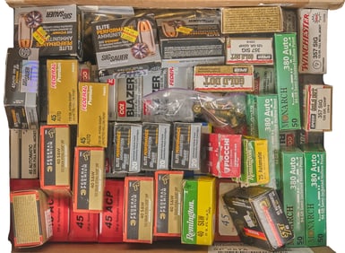 Approximately 2300 Rounds of Mixed Pistol Ammunition