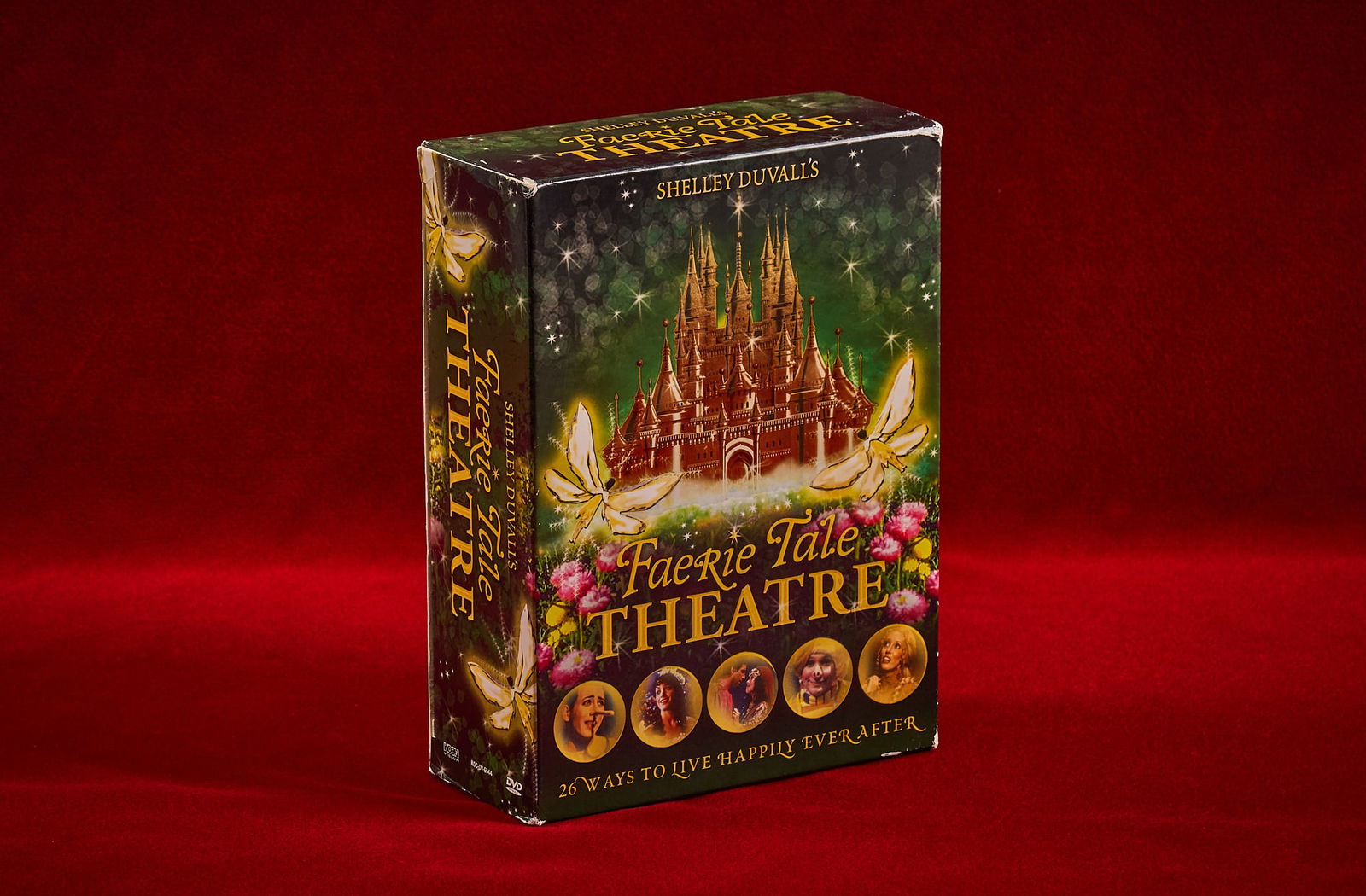 Shelley Duvall | Faerie Tale Theatre DVDs: Commemorative DVD box set of Shelley Duvall's Faerie Tale Theatre (1982-1985), produced in 2008, 7 disc set with 112-page storybook and card game Provenance: Property from the personal estate of c